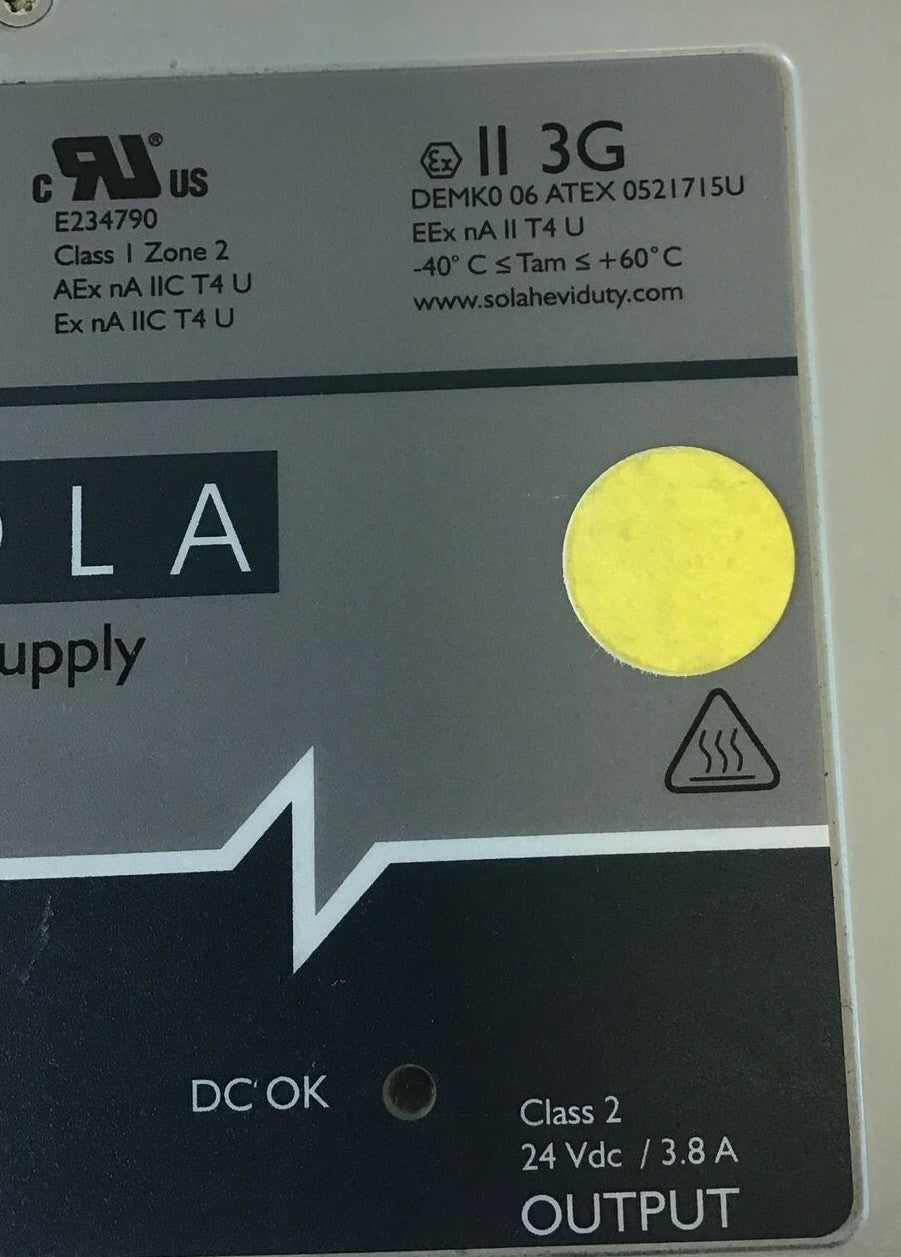 SOLA SCP 100S24X-DVN POWER SUPPLY 353VDC 240VAC