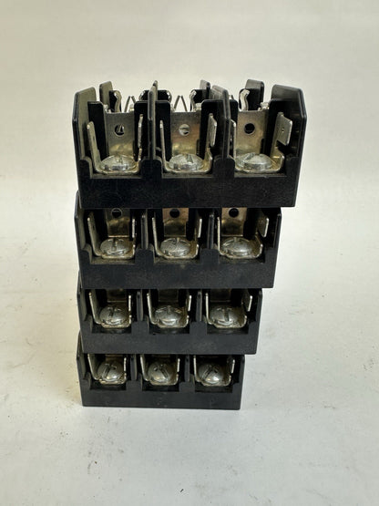 BUSS BC6033SQ 30A 600V FUSEHOLDER LOT OF 4