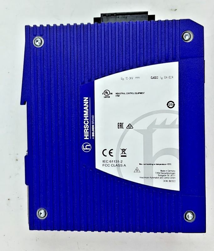 HIRSCHMANN SPIDER-PL-20-08T1M29999TY9HHHH ETHERNET SWITCH