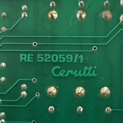CERUTTI RE52059 S.C.R. PHASE CONTROL RE 52059/1