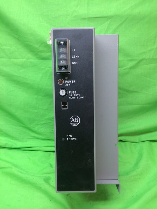 ALLEN BRADLEY 1771-P7 120/220V POWER SUPPLY PLC SER. B