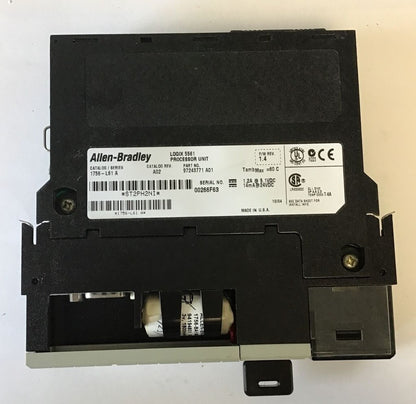 ALLEN BRADLEY 1756-L61 SER.A PROCESSOR UNIT F/W REV. 1.4 CAT.REV.A02