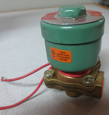 ASCO 8211C94 SOLENOID VALVE 110/120 1/2 PIPE 5/8 ORIFICE 100psi