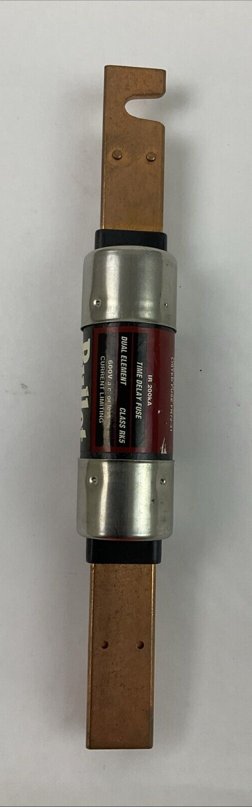 BULLET ECSR80 TIME DELAY DUAL ELEMENT CLASS RK5 FUSE 600VAC 80AMP