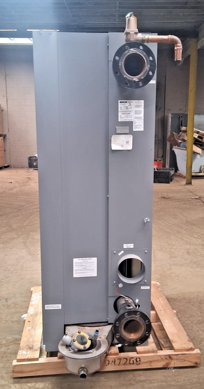 AERCO BMK1500 BOILER 1500MBH 107SQFT 44GALLON 160PSIG 115V 1500000BTU 15A 2HP