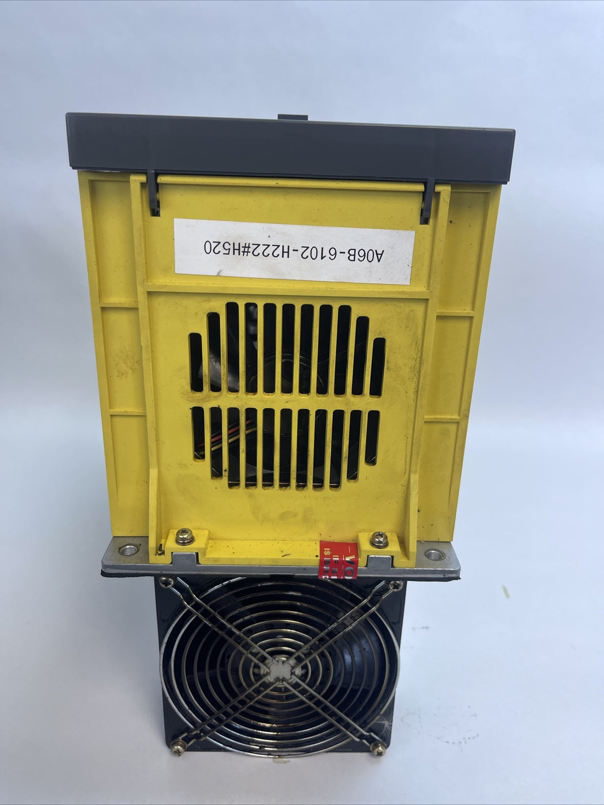 FANUC A06B-6102-H222#H520 SPINDLE AMPLIFIER OUTPUT 230VAC 95A INPUT 281-325VDC
