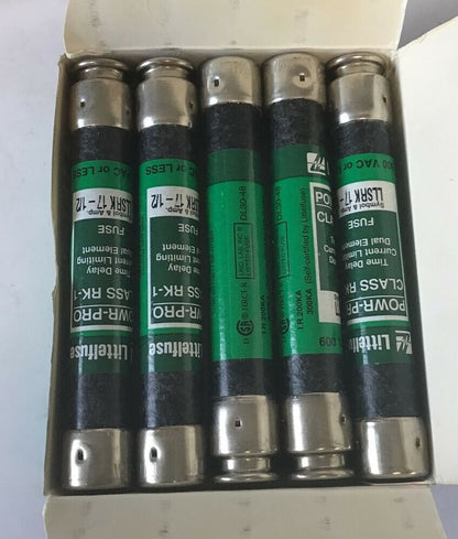 LITTELFUSE LLSRK 17-1/2 POWR-GARD 600V TIME-DELAY FUSE***LOTOF10***
