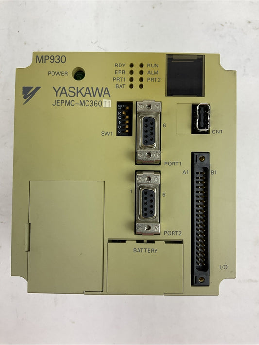 YASKAWA JEPMC-MC360T1 MP930 SERVO CONTROL MODULE VER. B1A29 24VDC