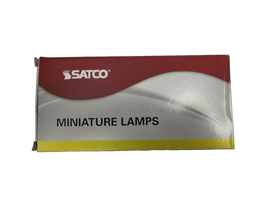 SATCO S7820 MINIATURE LIGHT BULBS 8 PACK LAMPS