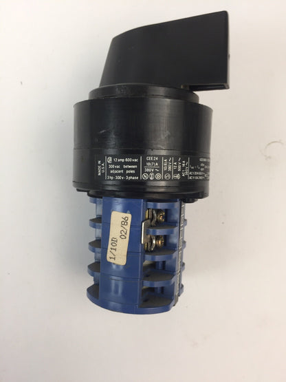 KRAUS & NAIMER C10B A244 ROTARY SWITCH