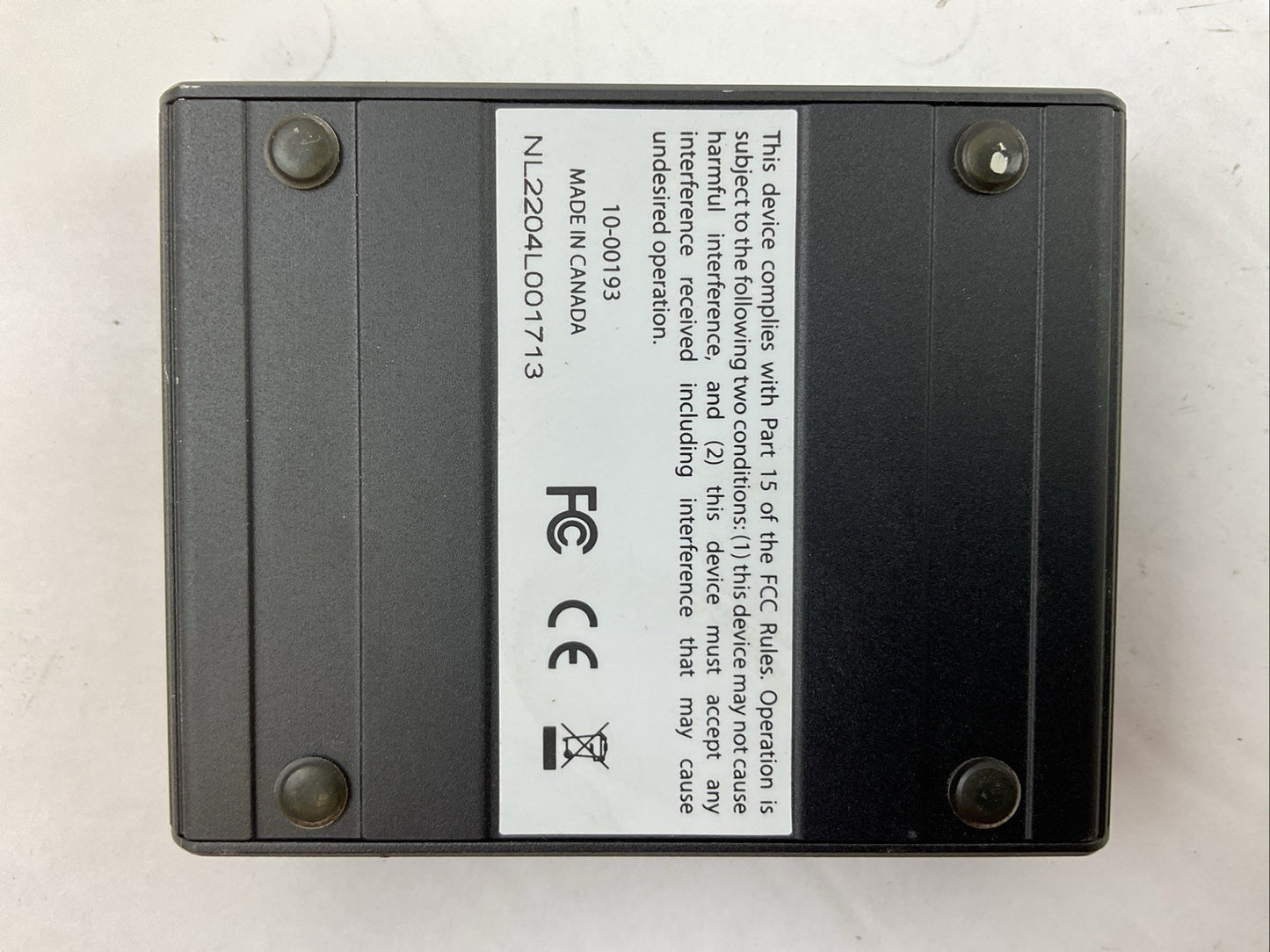 BLACK BOX IC400A 4-PORT USB 2.0 CAT5 EXTENDER 5VDC 0.5A