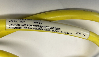 ALLEN BRADLEY 889D-F5ACDM-2 CORDSET 5PIN SER.B 4A 250V