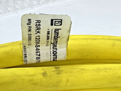 LUMBERG AUTOMATION RSRK 120M-S4678/10M CABLE ASSEMBLY 500003412