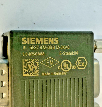 SIEMENS 6ES7 972-0BB12-0XA0 PROFIBUS BUS CONNECTOR****LOTOF6****