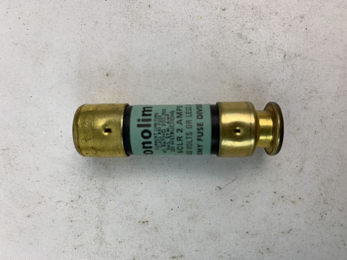 Economy Fuse Econolim NCLR 2 2A 250V Fuse "Lot of 10"