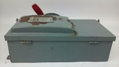 WESTINGHOUSE JHU222 H.D. SAFETY SWITCH NON FUSIBLE, 2PH, 60A, 240V/250DC,NEW JHU