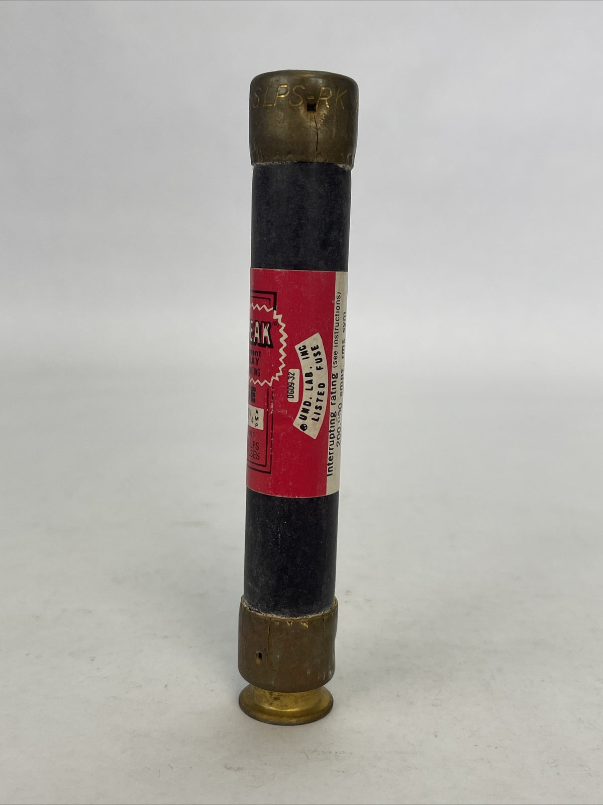 COOPER BUSSMANN LPS-RK-6 1/4 LOW-PEAK DUAL ELEMENT FUSE 600VAC 6-1/4A(LOT OF 10)