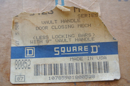 SQUARE D 9423 M8 - 8" VAULT HANDLE DOOR CLOSING MECHANISM - NEW SURPLUS