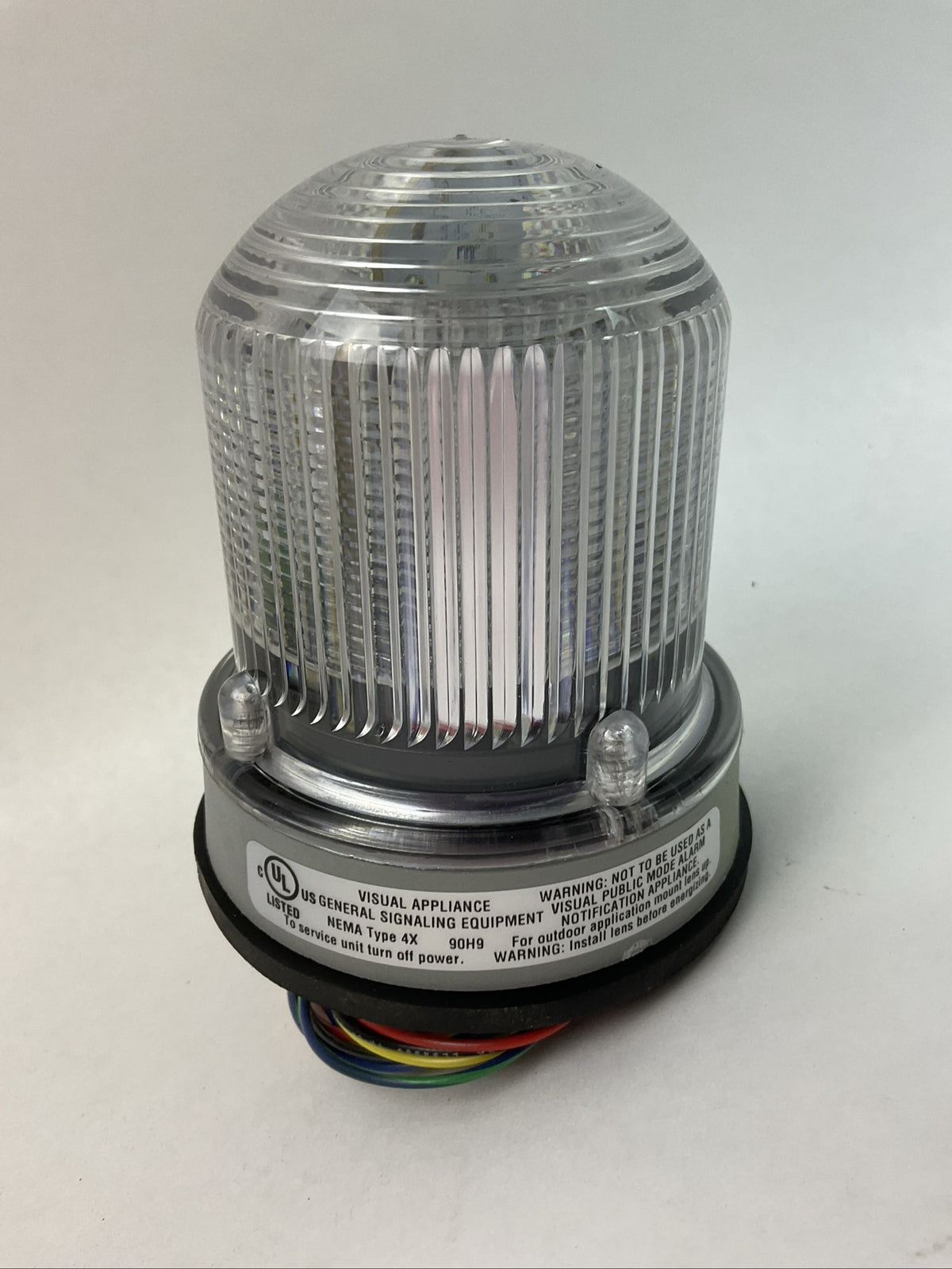 EDWARDS SIGNALING 125XBRIRGA24D VISUAL SIGNAL LIGHT