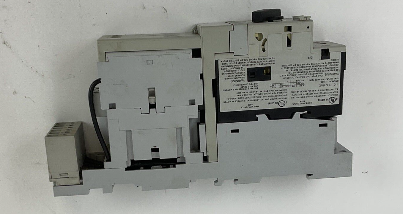 ALLEN BRADLEY 190S-AND2-CB10C COMBONATION STARTER SER.A