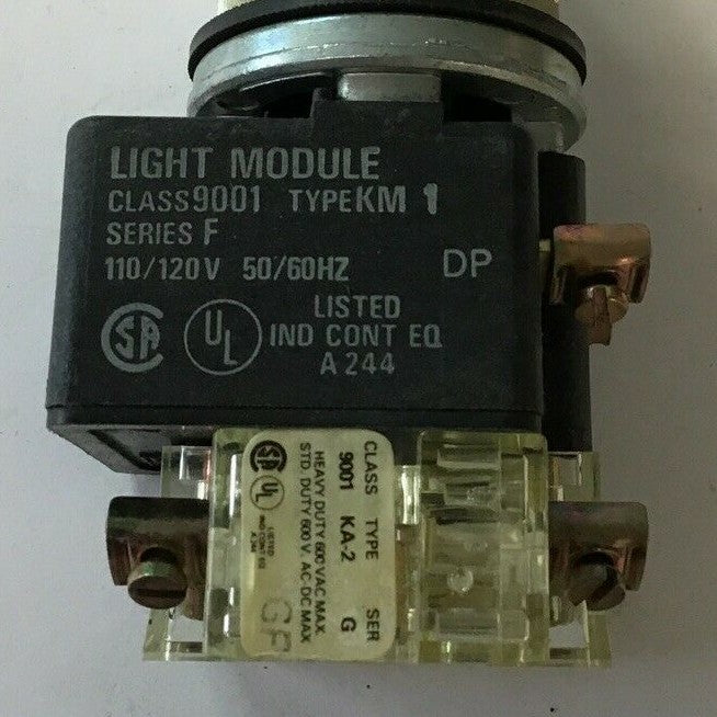 SQUARE D 9001 TP41 SER.B PILOT LIGHT  W/O LENS