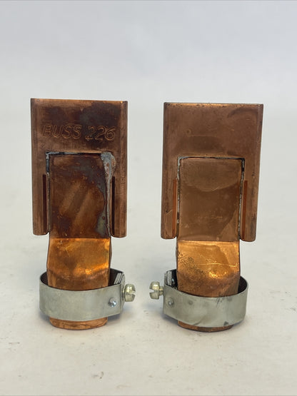 BUSS 226 1 PAIR FUSE REDUCER MAKE 35AMP TO 60AMP 250V FUSETRON OR ORDINARY FUSES