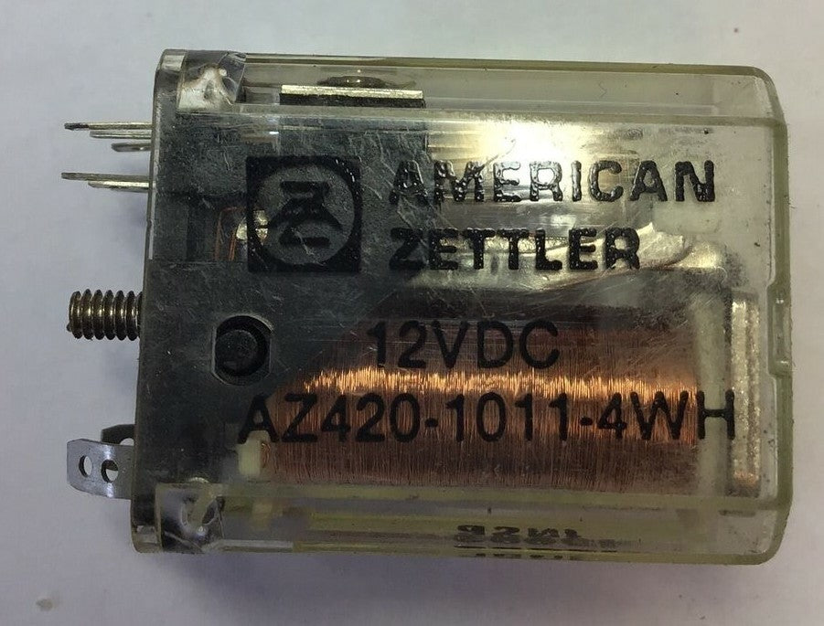 AMERICAN ZETTLER AZ420-1011-4WH 12VDC RELAY***LOTOF13****