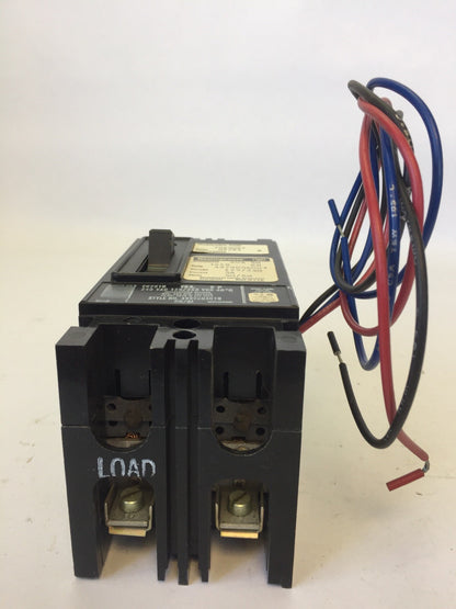 WESTINGHOUSE EB2015 CIRCUIT BREAKER 15AMP 2POLE 240VAC 125/250VDC 4990D03G18