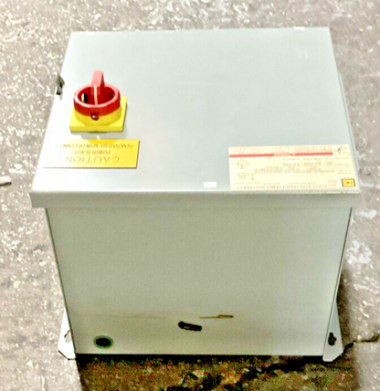 SQUARE D SK2000G2 TRANSFORMER DISCONNECT SER.A 600VAC 50/60HZ 17.39A