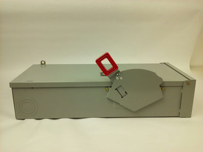 GE TH2262RDC, SAFETY SWITCH, MOD 10, 30A, 600VAC/250VDC, MAX H.P. 35, TYPE 3R