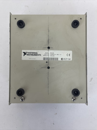 NATIONAL INSTUMENTS SCB-69 182469C-01 SHIELDED I/O BLOCK REV 2.2