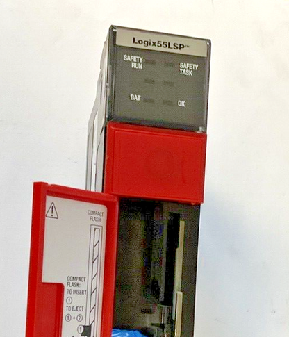 ALLEN BRADLEY 1756-LSP B GUARDLOGIX 55LSP PROCESSOR CAT REV.F01 F/W REV. 1.9