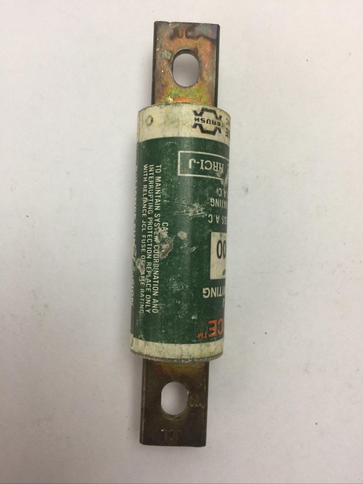 RELIANCE JCL100 CLASS J CURRENT LIMITING FUSE 100AMP 600VAC (LOT OF 5)