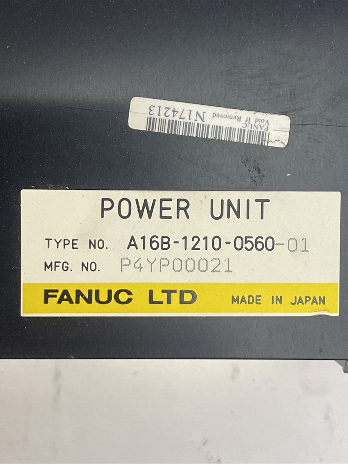 FANUC A16B-1210-0560-01 POWER UNIT