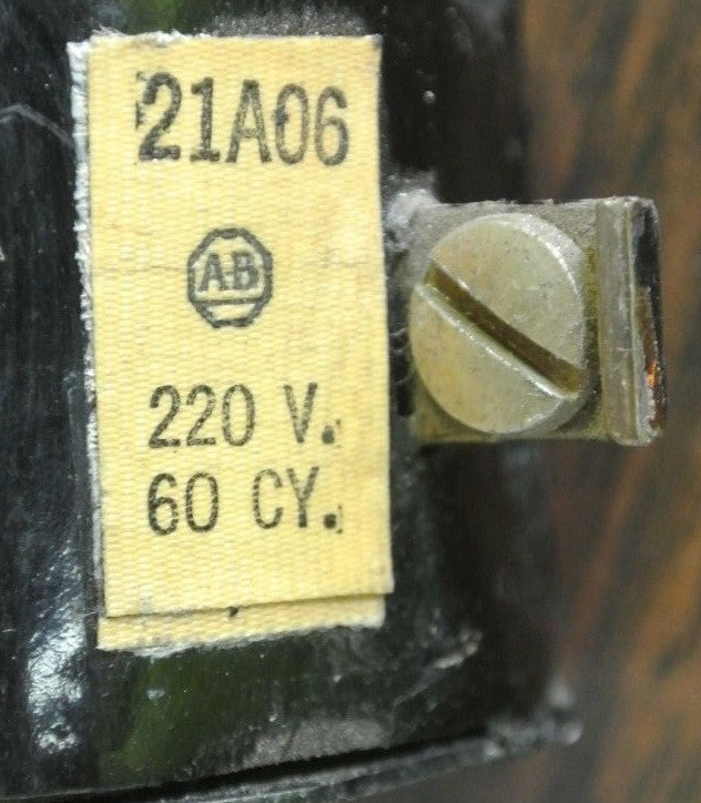 ALLEN-BRADLEY 21A06 COIL - 220V/60Hz, - NEW SURPLUS - LOT of 2