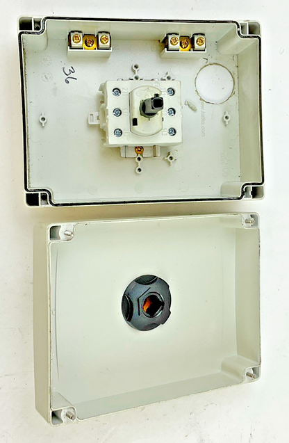 KATKO KEM 340UL Y/R MANUAL MOTOR CONTROLLER 600VAC 40A TYPE 4X
