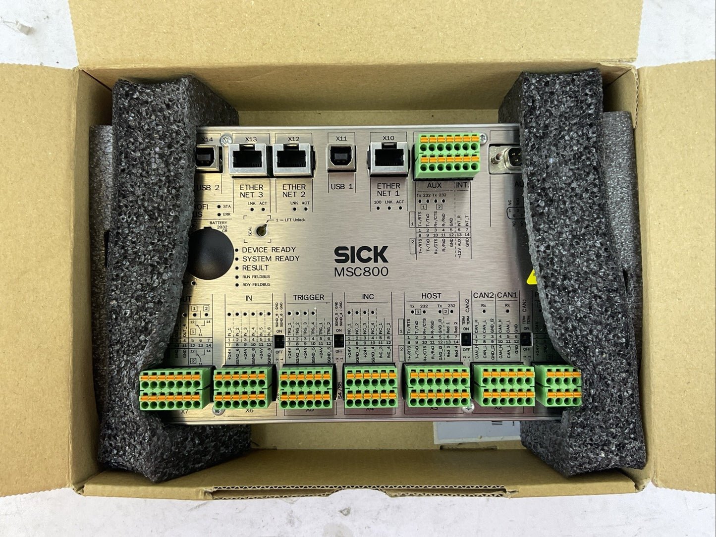 SICK MSC800-0000 V4.10 SOFTWARE MODULAR SYSTEM CONTROLLER