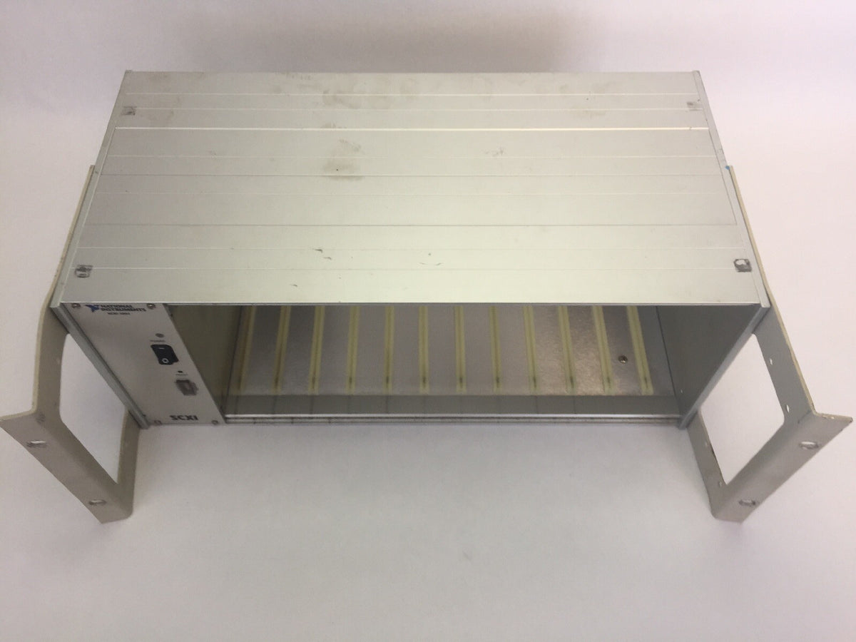NATIONAL INSTRUMENTS SCXI-1001 12 SOLT CHASSIS 100/120/220/240VAC 1.25A/0.70A W/