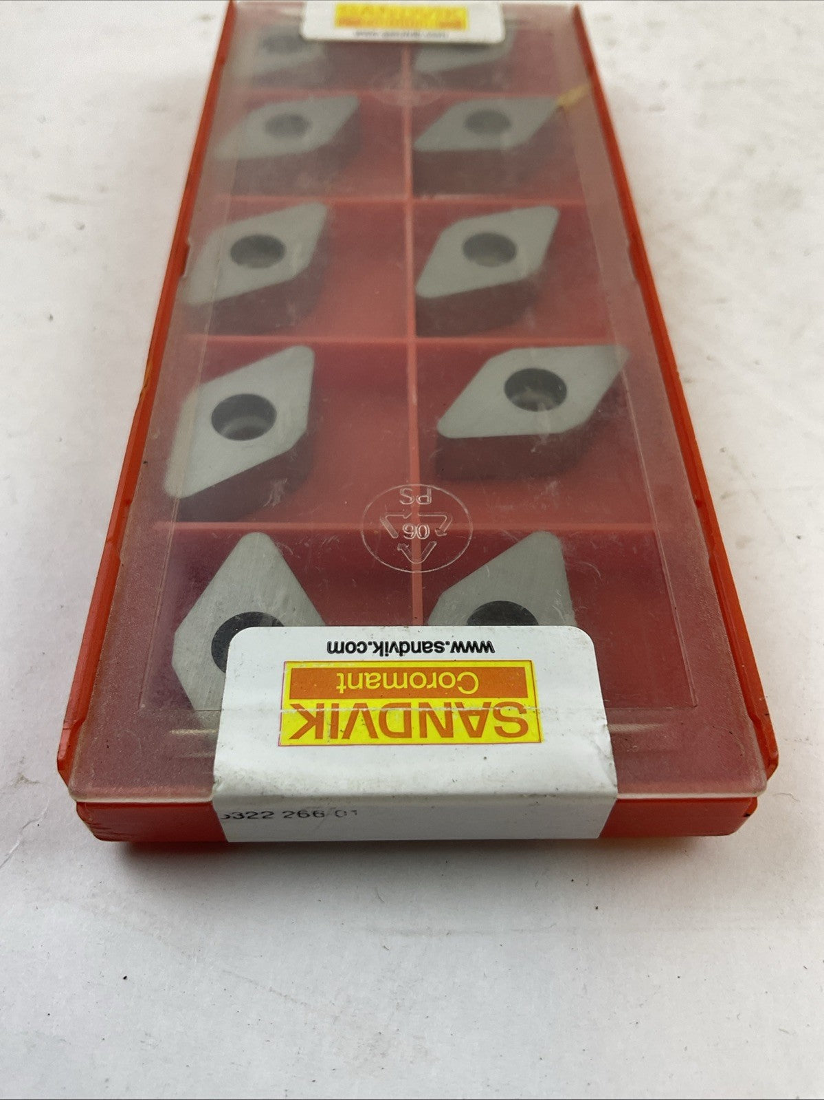 SANDVIK 5322 266-01 5G10717671 CARBIDE INSERT (BOX OF 10)
