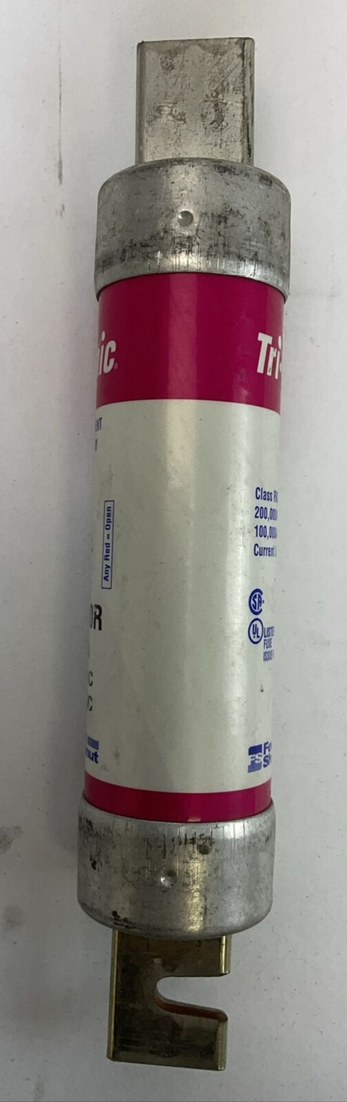FERRAZ SHAWMUT TRS200R TRI-ONIC SMART SPOT DUAL ELEMENT FUSE 600V 200AMP