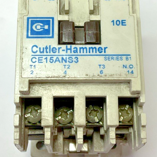 CUTLER HAMMER CE15ANS3 SER.B1 CONTACTOR 7A 600V
