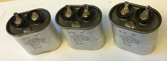 GENERAL ELECTRIC 28F5503 GECONOL CAPACITOR  92-07 1000VDC ***LOTOF3***