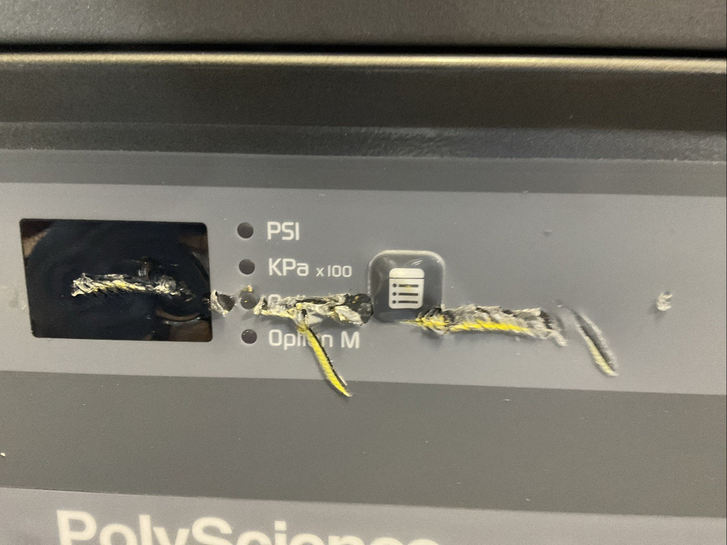 POLYSCIENCE 6160M21LB30D 230VAC 60HZ 9A 1PH WHISPERCOOL (SEE PHOTO FOR DAMAGE)