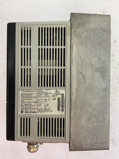 ALLEN BRADLEY 20AD2P1A0AYNANNN SER A FW 2.006 AC DRIVE