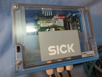 SICK CDM420-0102 CONNECTION MODULE 1 026 220 w/ ALL CORDS