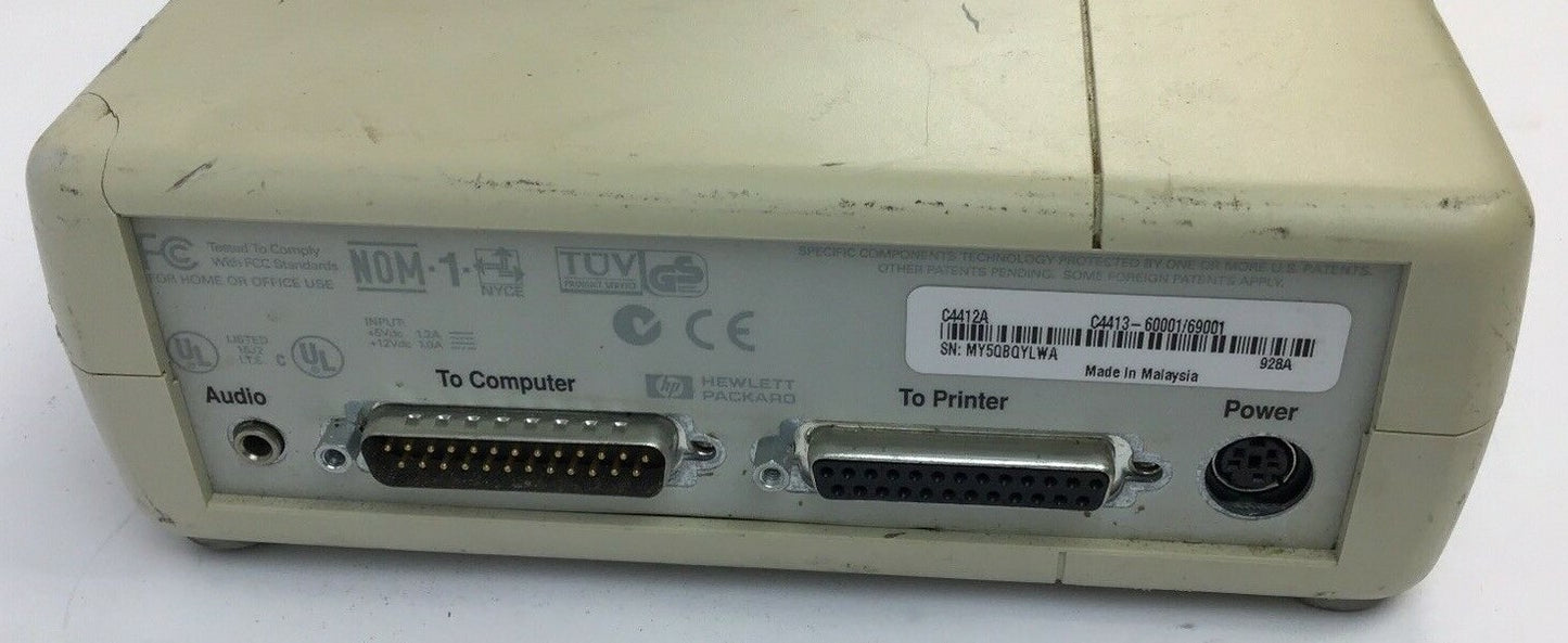 HEWLETT PACKARD C4412A CD-WRITER PLUS 7500 SERIES 12VDC MULTIREAD