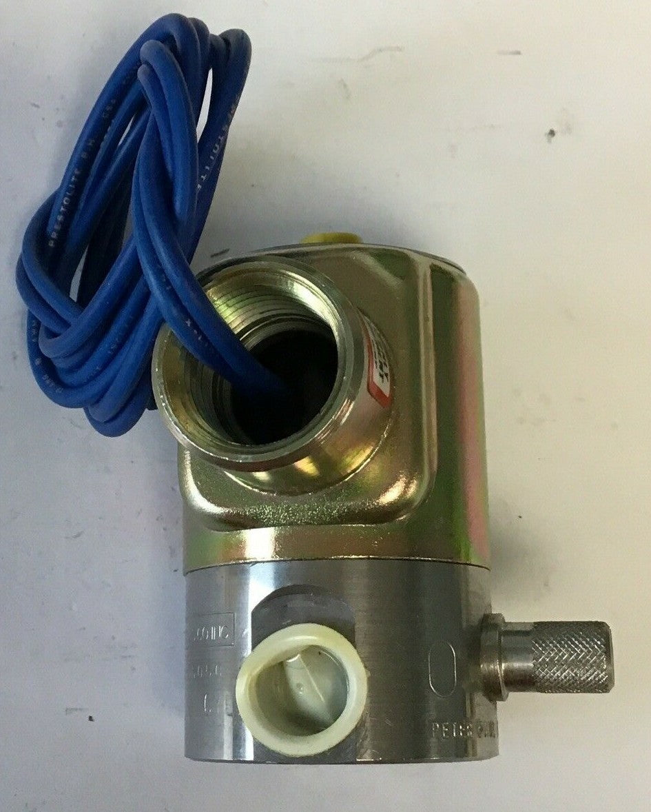 PETER PAUL 23Z00310CM VALVE 120V 60HZ 8.7WATTS P.S.I. 75 SER.CM 3/32 3/32