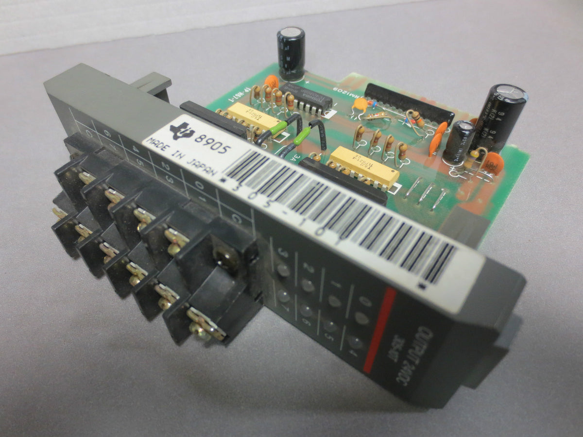 TEXAS INSTRUMENTS 8905 / 305-10T 24VDC OUTPUT MODULE