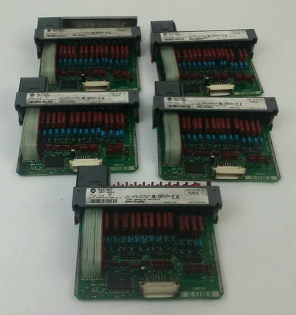ALLEN BRADLEY 1746-IA16 SER. C SLC500 INPUT MODULE 85-132VAC 50/60HZ (LOT OF 5)