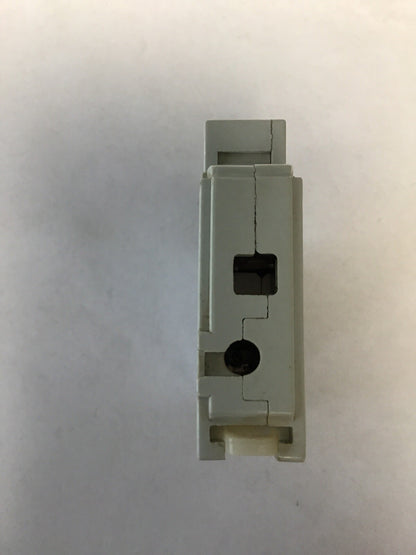ALLEN BRADLEY 1492-CB1G040 SER. C  MINIATURE CIRCUIT BREAKER1 POLE 4A 1/3HP 277V